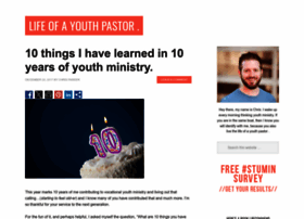 lifeofayouthpastor.com