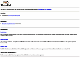linux-thinkpad.de