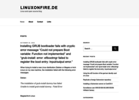 linuxonfire.de