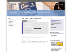 login4more.wacker.com