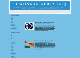 lokerja2013.blogspot.com