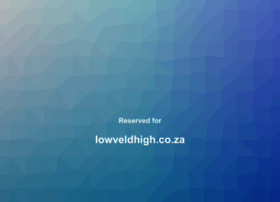 lowveldhigh.co.za