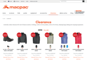 macpac-outlet.com.au