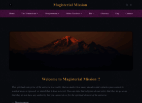 magisterialmission.org