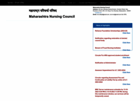 maharashtranursingcouncil.org