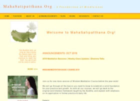 mahasatipatthana.org