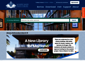 maitlandpubliclibrary.org