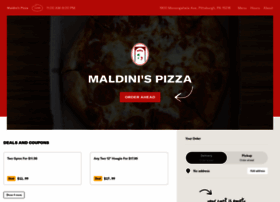 maldinispizzamenu.com