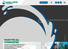 manilawaterfoundation.org