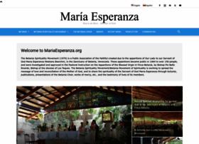 mariaesperanza.org