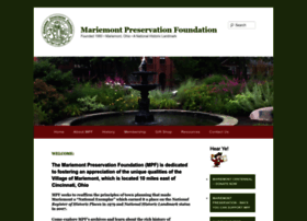 mariemontpreservation.org