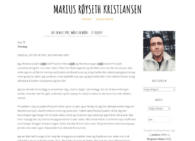 mariuskristiansen.no