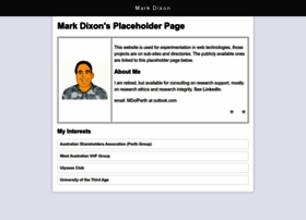 mark-dixon.com
