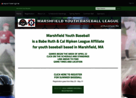 marshfieldyouthbaseball.org