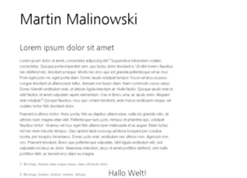 martinmalinowski.de