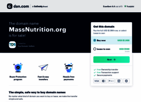 massnutrition.org
