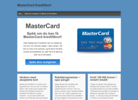 mastercardkredittkort.no