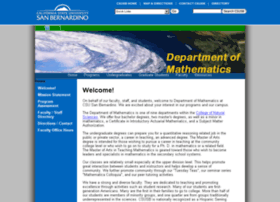 math.csusb.edu