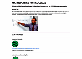 mathforcollege.com