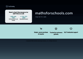 mathsforschools.com