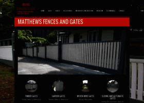 matthewsfencesandgates.com.au