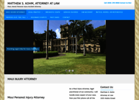 mauiinjuryattorney.com