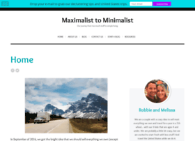 maximalisttominimalist.com