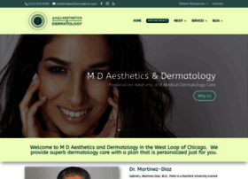 mdaestheticsderm.com