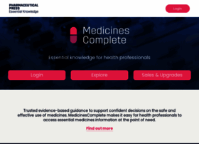 medicinescomplete.com