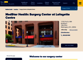 medstarsurgerycenter.org