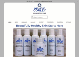 michelecorleyclinicalskincare.com