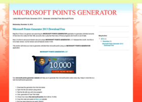 microsoft-points-generator-2013.blogspot.com