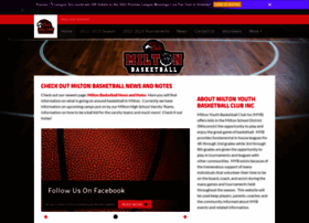 miltonyouthbasketball.org