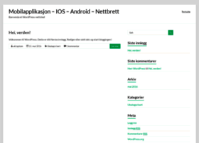 mobilapplikasjon.no