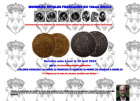 monnaies-royales-francaises-du-16eme-siecle.fr