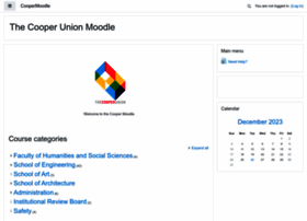 moodle.cooper.edu