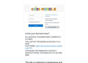 moodle.ectorcountyisd.org