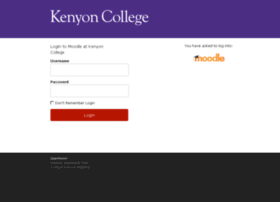 moodle.kenyon.edu