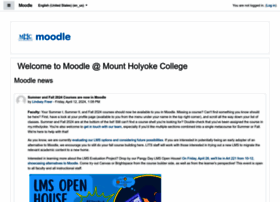 moodle.mtholyoke.edu