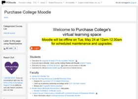 moodle.purchase.edu