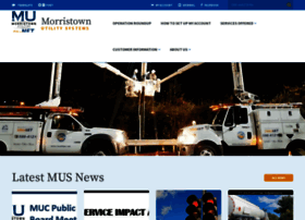 morristownutilities.org