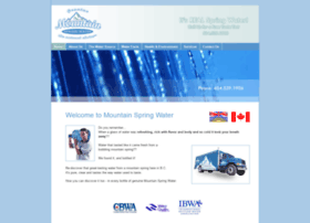 mountainspringwaterco.com