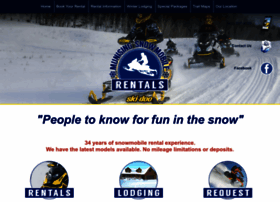 munisingsnowmobilerentals.com