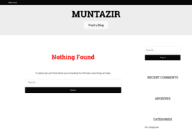 muntazir.ml