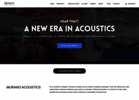 muranoacousticsusa.com