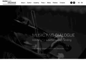 music-and-dialogue.org