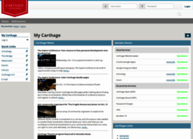 my.carthage.edu
