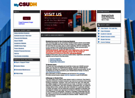 my.csudh.edu