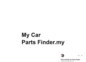 mycarpartsfinder.my