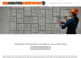 myconcretecontractor.com